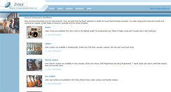 Desktop Screenshot of intexmusic.ca