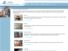 Tablet Screenshot of intexmusic.ca